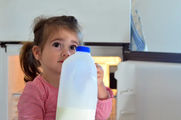 Pobreza infantil — Fotografia de Stock