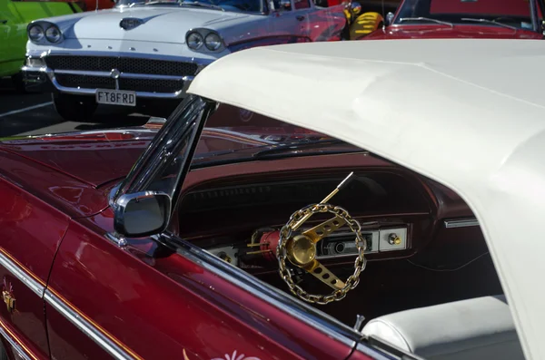 Mostra di auto classiche — Foto Stock