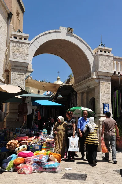 Nazareth trh - Izrael — Stock fotografie