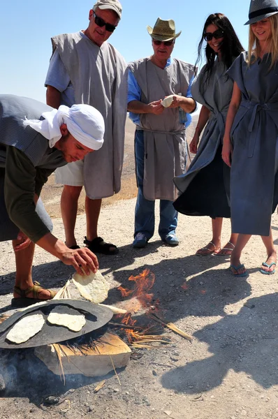 Actividades del Desierto en el Desierto Judeo Israel — Foto de Stock