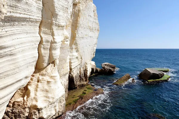 Rosh hanikra grottor - israel — Stockfoto