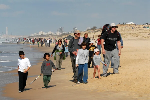 Israele Mar Mediterraneo Linea costiera — Foto Stock