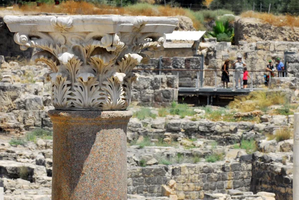 Starożytne beit shean - Izrael — Zdjęcie stockowe