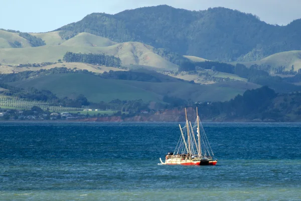 Waka Tapu Histórico viaje llegó a casa — Foto de Stock