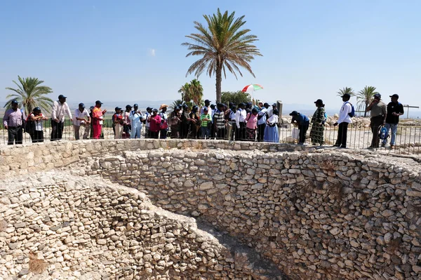 Tel megiddo - Israël — Stockfoto