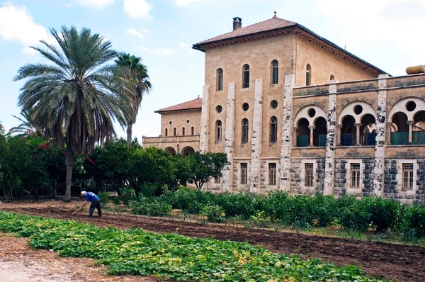 Mosteiro trapista em Latrun Israel — Fotografia de Stock