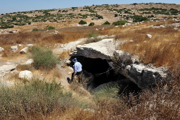 Amatzia Caves - Isr — Stock Photo, Image