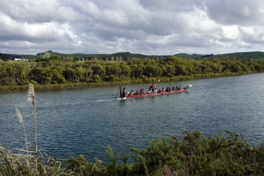 Maori savaş waka Kano