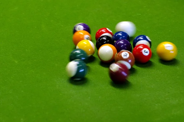 Pool Game - Pocket Billiards — Stock Photo, Image