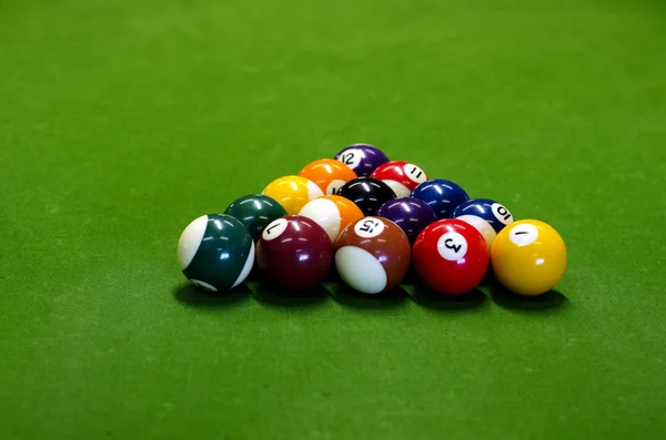 Pool Game - Pocket Billiards — Stock Photo, Image