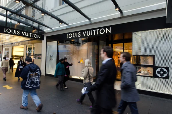 Louis vuitton κατάστημα — Φωτογραφία Αρχείου