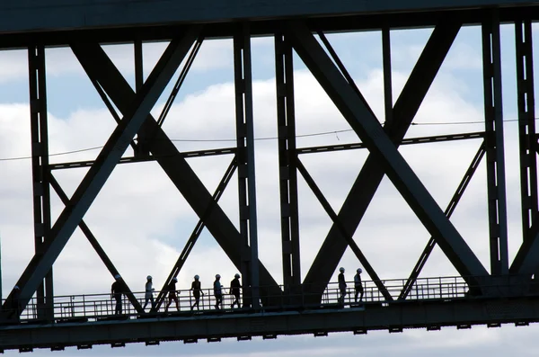 Оклендский мост — стоковое фото