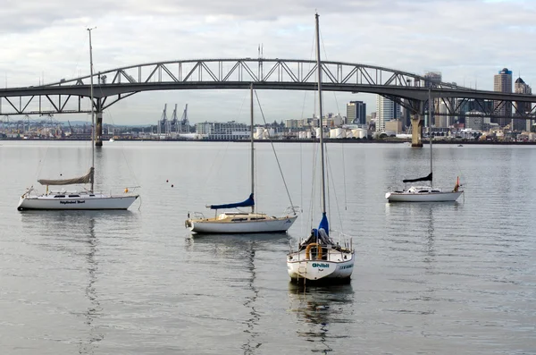 Auckland harbour Köprüsü — Stok fotoğraf