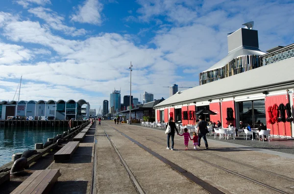 Bacia do Porto do Viaduto de Auckland — Fotografia de Stock