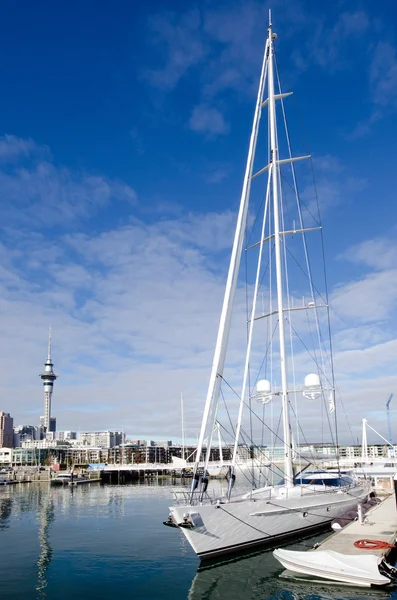 Auckland wiadukt portu basenu — Zdjęcie stockowe