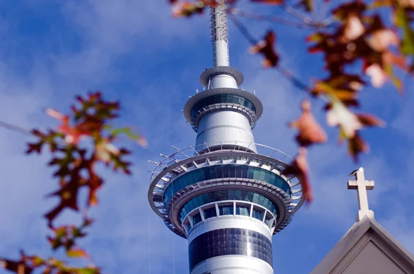 Auckland Gökyüzü Kulesi — Stok fotoğraf