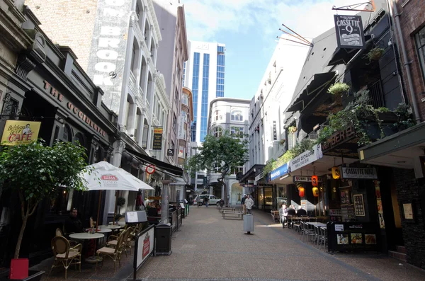 Auckland stadsgezicht - vulcan lane — Stockfoto