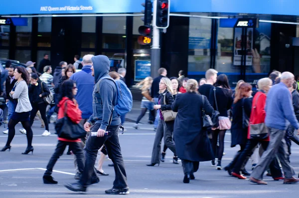 Auckland stadsgezicht - queen street — Stockfoto