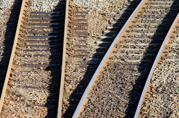 Caminhos de ferro — Fotografia de Stock