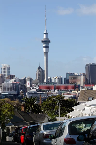 Aucklands sky tower — Stockfoto