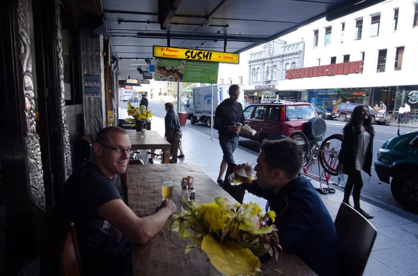 Auckland - strada di karangahape — Foto Stock