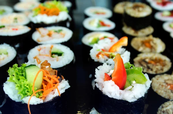 Japansk mat - sushi — Stockfoto