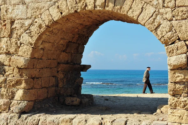 Caesarea maritima - İsrail — Stok fotoğraf