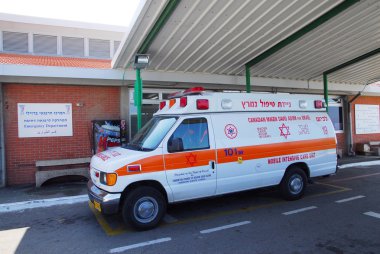 İsrail magen david adom ambulans