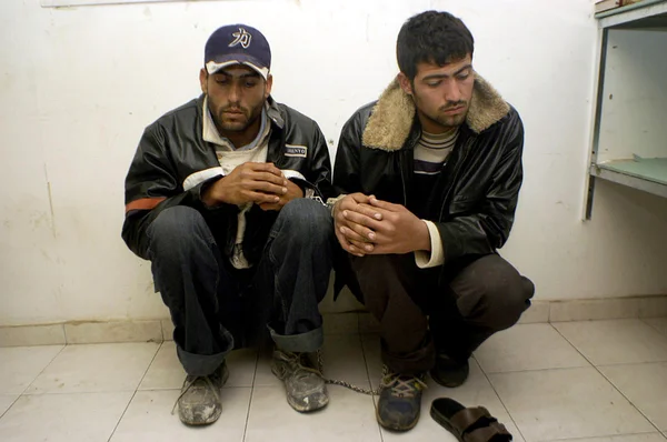 Illegal Palestinian Workers in Israel — Stock Photo, Image