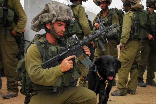 IDF Cuerpo de infantería de Israel — Foto de Stock