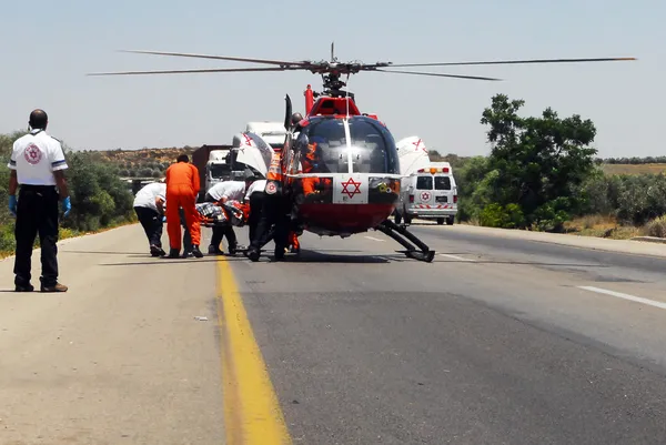 Israeliska ambulansflyg — Stockfoto