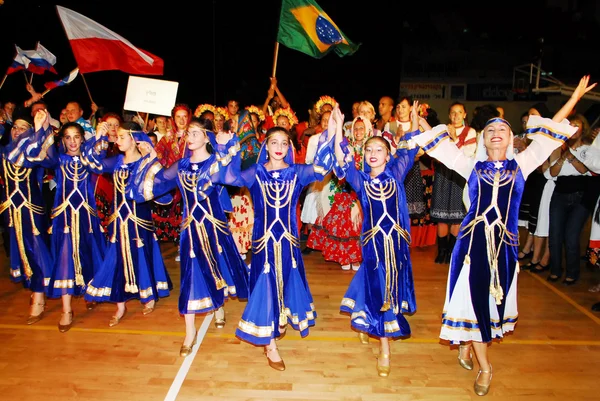 23-й фольклорный международный фестиваль в Израиле — стоковое фото
