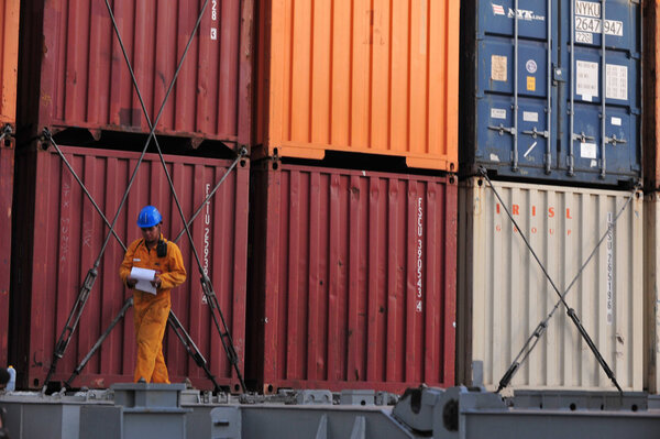 Cargo Ship Worker