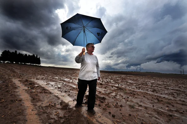 Tempesta di pioggia — Foto Stock