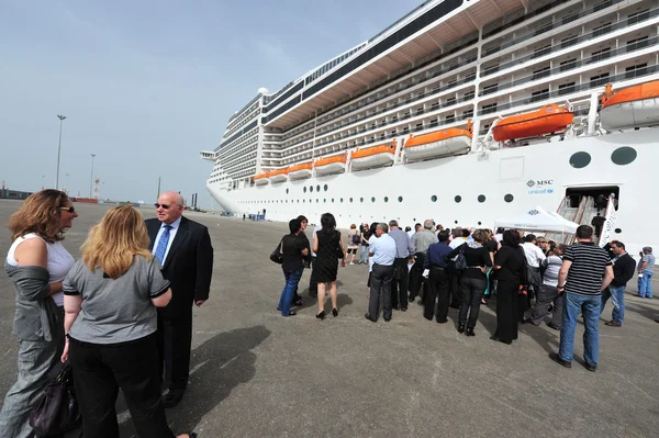 MSC - SPLENDIDA — Stock Photo, Image