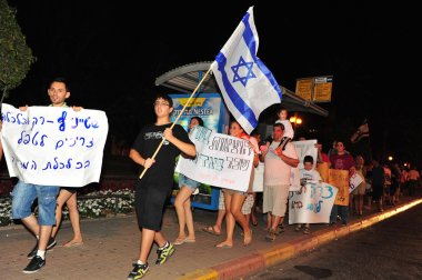 2011 İsrail sosyal adalet protesto