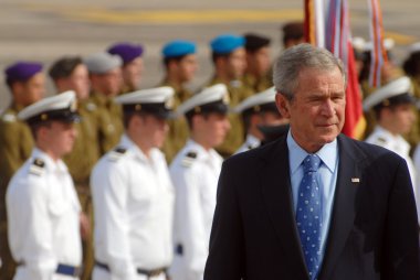 ABD Başkanı George w. bush, İsrail'e ziyaret