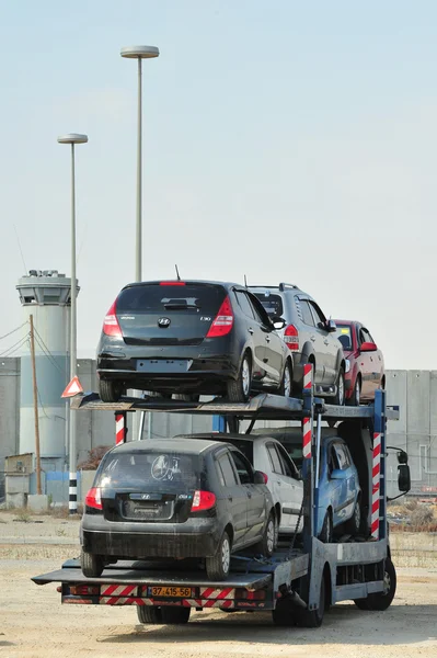 Transporte de coches — Foto de Stock