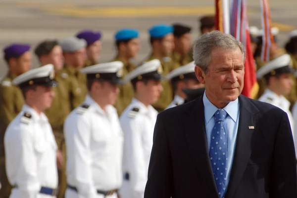 Visita del presidente estadounidense George W. Bush a Israel —  Fotos de Stock