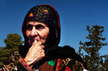 Old Jewish Yemeni Women clipart