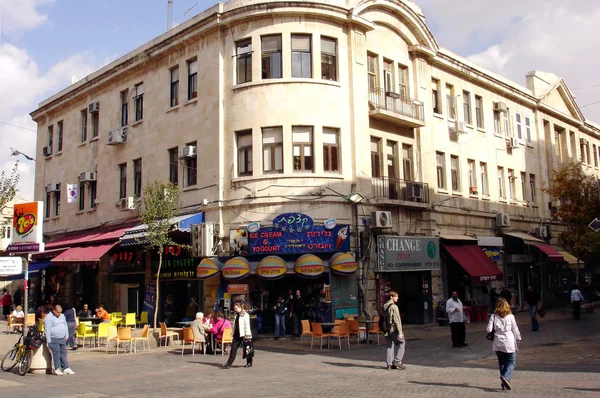 Ben yehuda street - Izrael Jerozolima — Zdjęcie stockowe