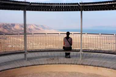 Masada Fortress - Israel clipart