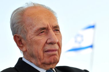 Shimon Peres - 9th President of Israel clipart