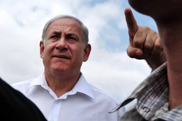 Israel Prime Minister - Benjamin Netanyahu — Stock Photo, Image