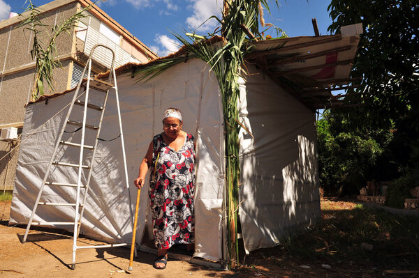 Israelis are preparing for the Jewish holiday Sukkoth