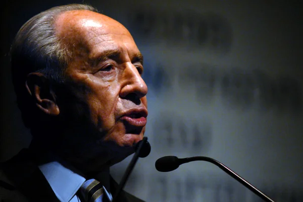 Shimon peres - 9 prezydent Izraela — Zdjęcie stockowe