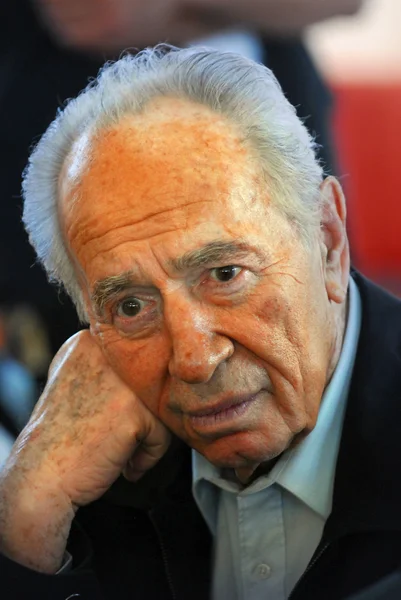 Shimon Peres - Israelin 9. presidentti — kuvapankkivalokuva