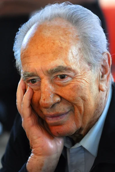 Shimon Peres - Nono Presidente de Israel — Fotografia de Stock