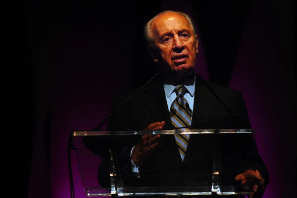 Shimon peres - 9. präsident israels — Stockfoto