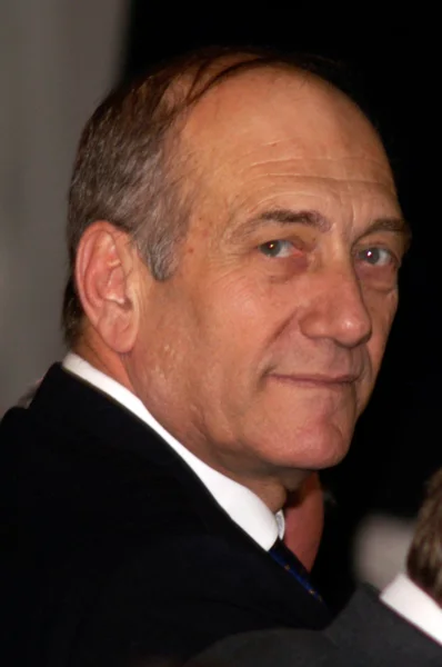 Ehud Olmert - 12th Prime Minister of Israel — Stock Photo, Image